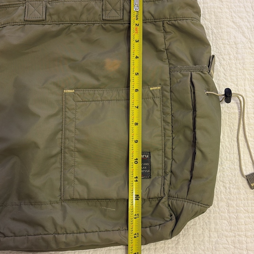 MARU ‘Easy & Relax Life Style’ Multi pocket Utility Zippered Tote Bag. - Picture 14 of 15